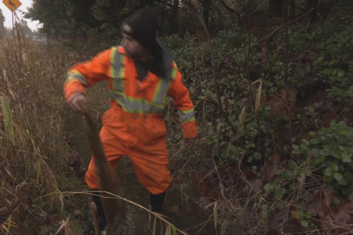 Homeless man spreading ‘positive energy’ while cleaning Vancouver Island highways
