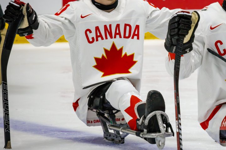He said a decade ago he wanted to play for the national sledge hockey team. Now this player is.
