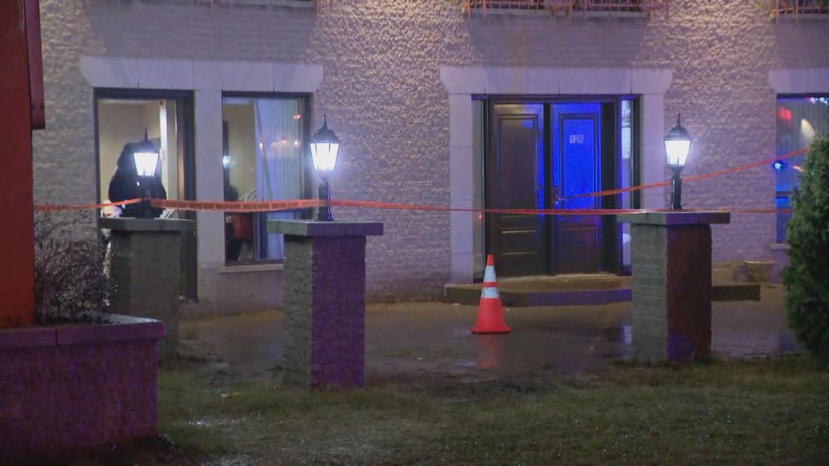 Longueuil police investigate shooting on the grounds of a Brossard hotel,.