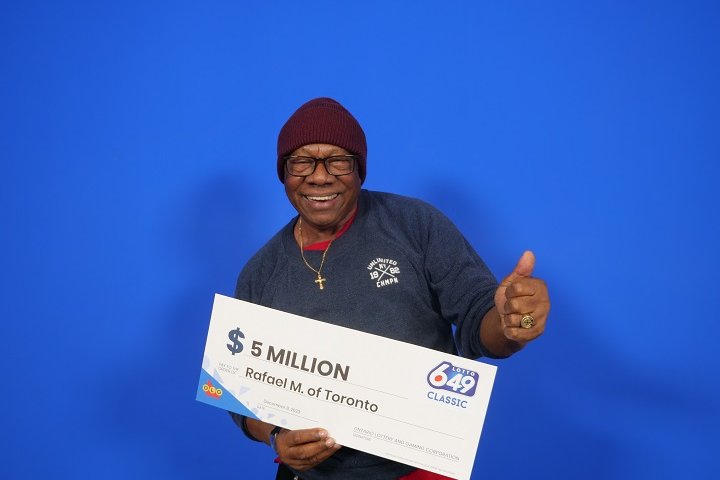 After playing the lottery for 30 years, Toronto man finally wins big