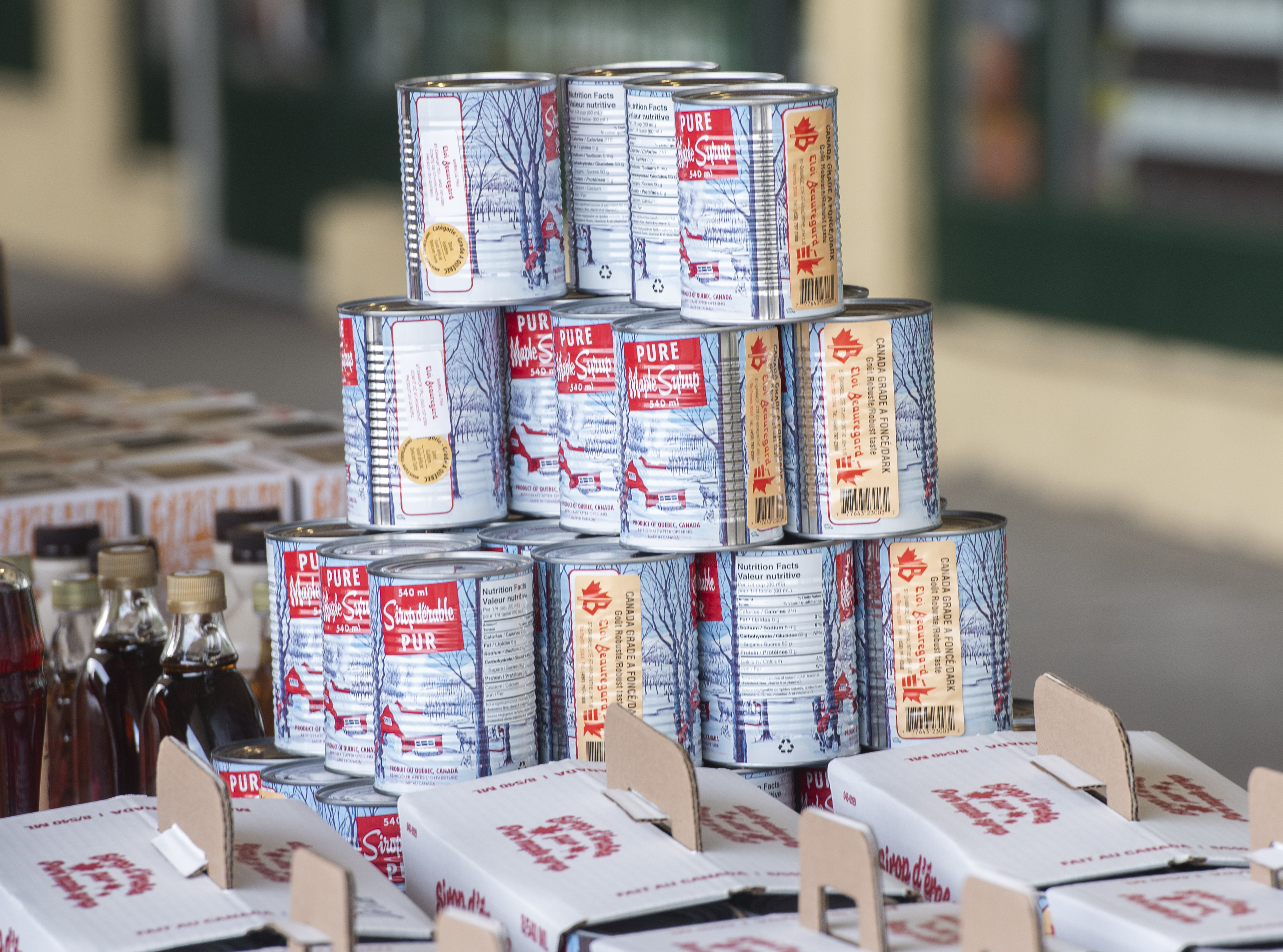 Нови данни от Statistics Canada показват че производството на кленов