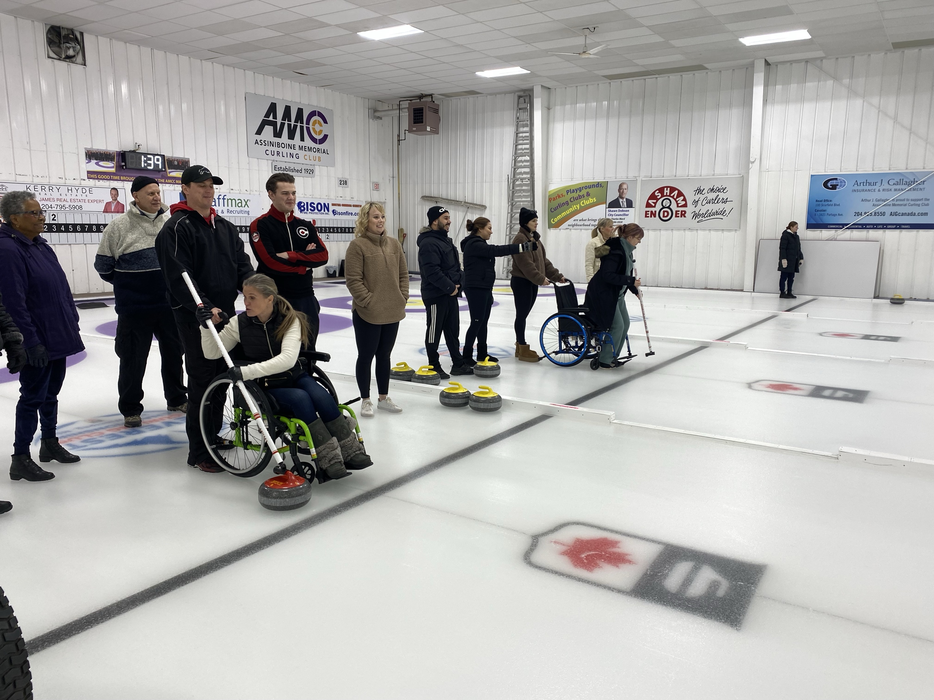 Уелнес центърът First Steps в Уинипег беше домакин на турнир