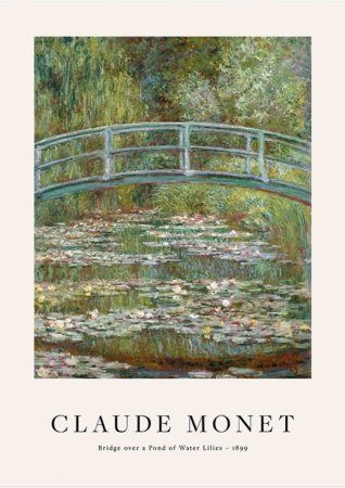 Claude Monet poster from Desenio