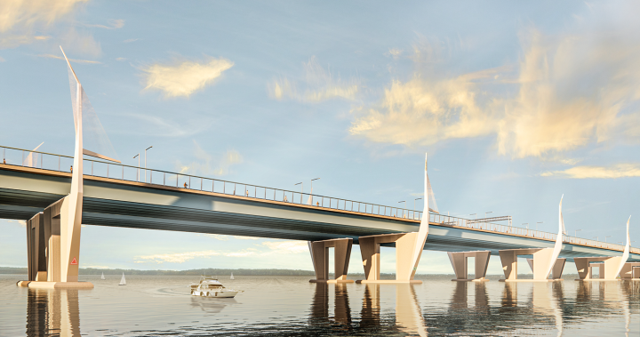 Transports Québec потвърди че е започнало строителството на новия мост