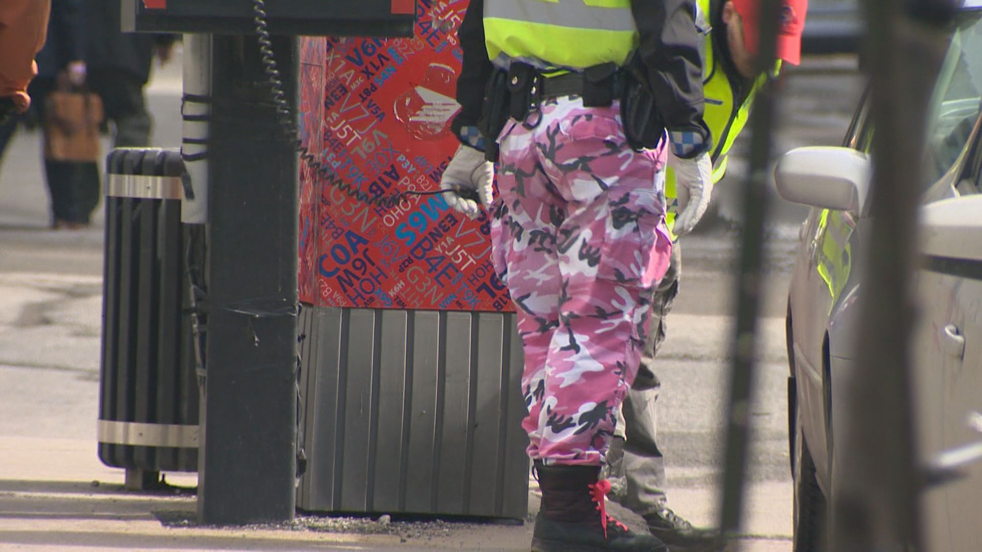 Полицаи от Sûreté du Québec SQ ще носят камуфлажни панталони