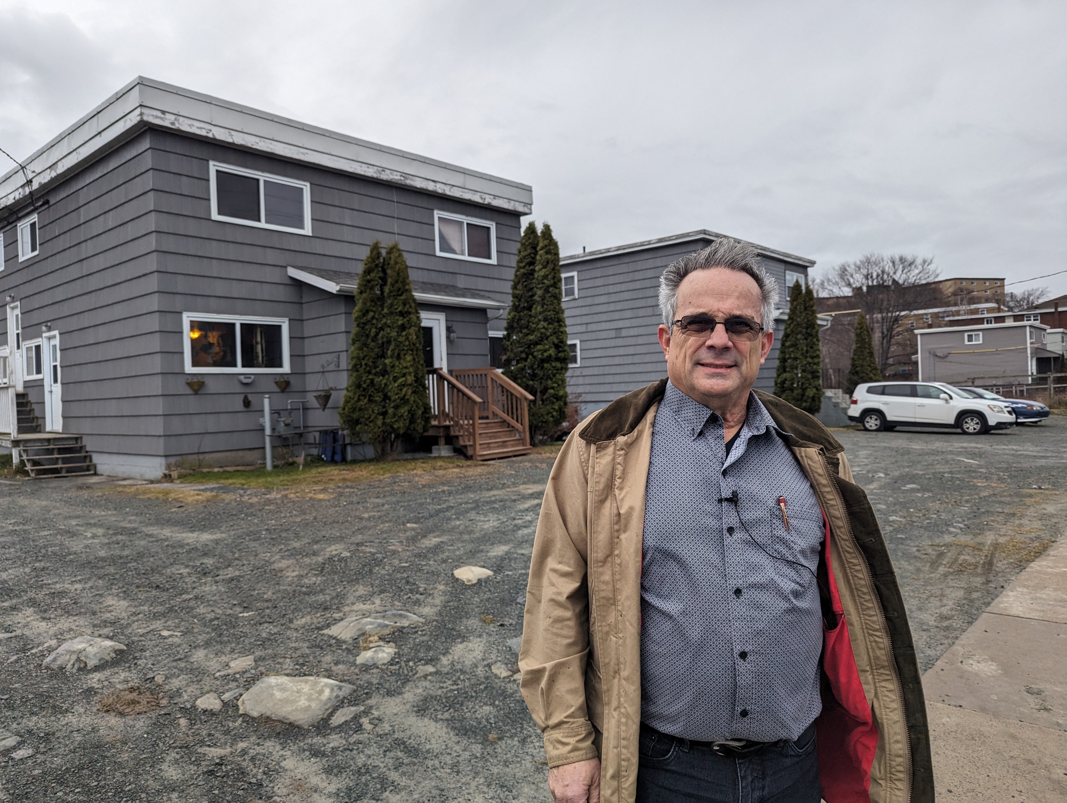 Mike Burgess owns and runs 11 buildings in north-end Dartmouth, renting out a total of 77 units.