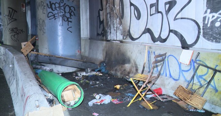 One dead in series of encampment fires over holiday weekend
