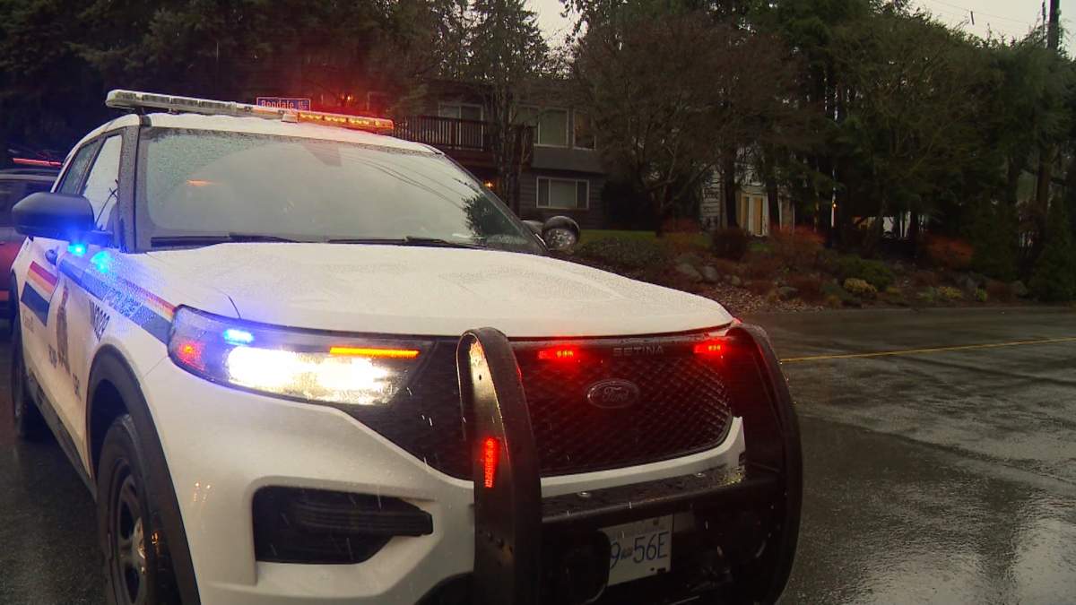 North Vancouver RCMP vehicle.