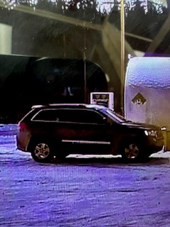 RCMP have released a photo of a vehicle suspected to be involved in a shooting at the Sunchild Gas Station.