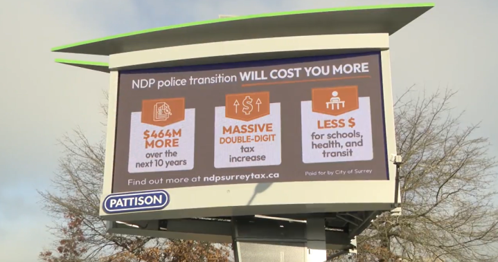Съри харчи близо 500 000 долара за кампания, предупреждаваща обществеността за разходите за „прехода на полицията на NDP“