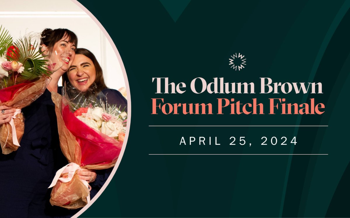 Global BC sponsors The Odlum Brown Forum Pitch Finale 2024 - image