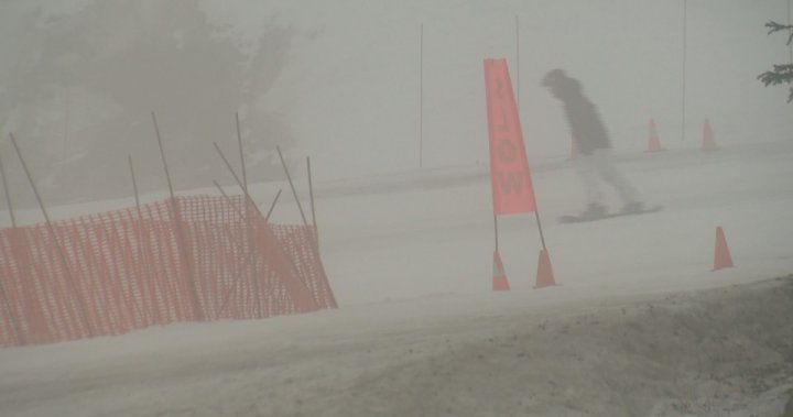 温暖的冬季天气困扰着大温哥华地区的滑雪胜地