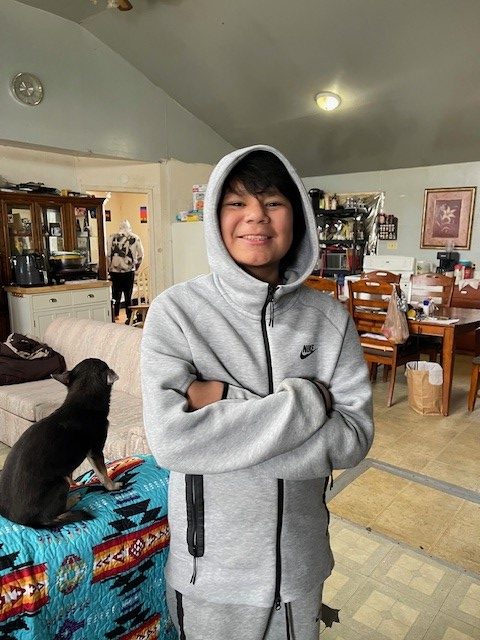 Aaron Yellowback, 14, is said to be missing in the city of Thompson. Manitoba RCMP say he went missing on Dec. 21, 2023.