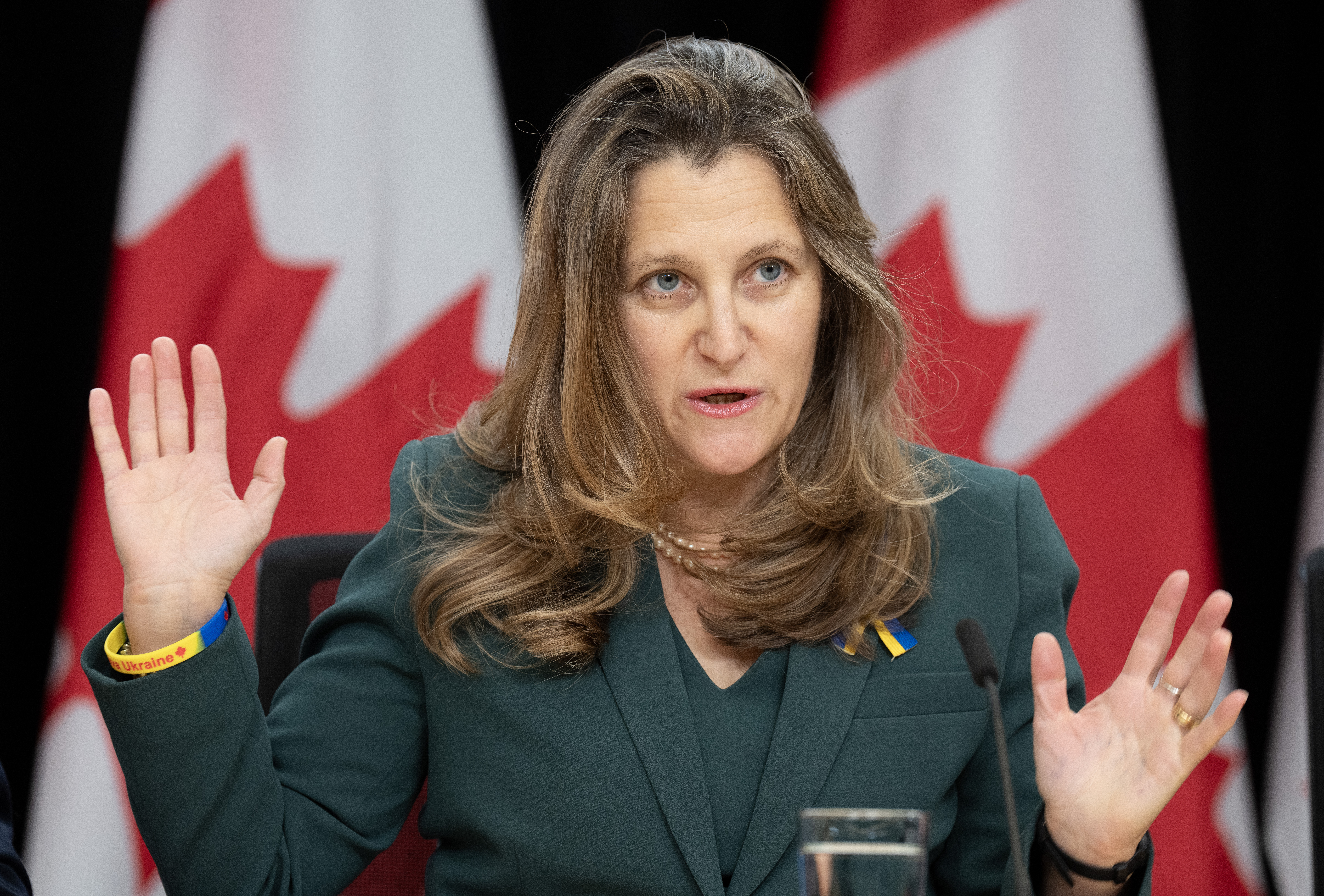 Freeland meeting with finance ministers. What’s on the agenda? 