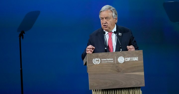 На COP28 ръководителят на ООН предупреждава световните лидери, че „жизнените показатели на Земята се влошават“