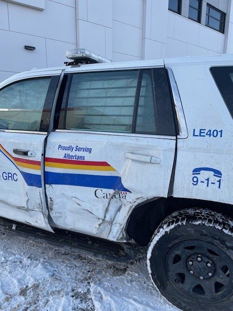 Alberta RCMP Reminding Drivers To Slow Down After Officer Struck On QE2 ...