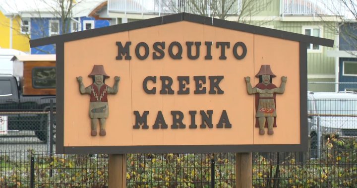 Известие за изгонване за стотици в Mosquito Creek Marina в Северен Ванкувър