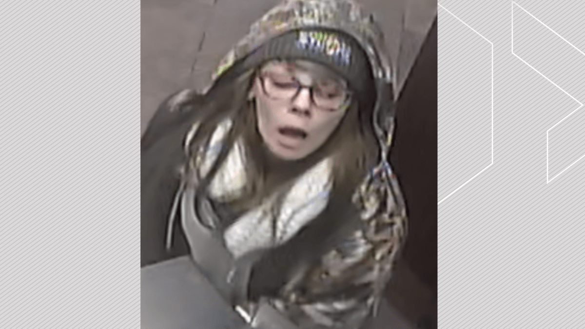 Police in Lindsay, Ont., are looking for this individual in connection to the theft of a donation box from a business on Nov. 12, 2023.