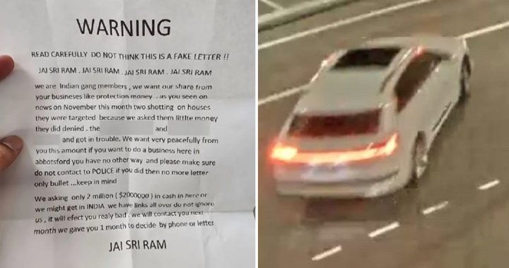 RCMP арестува 2, публикува снимки на превозно средство при изнудване, насочено към B.C. businesses