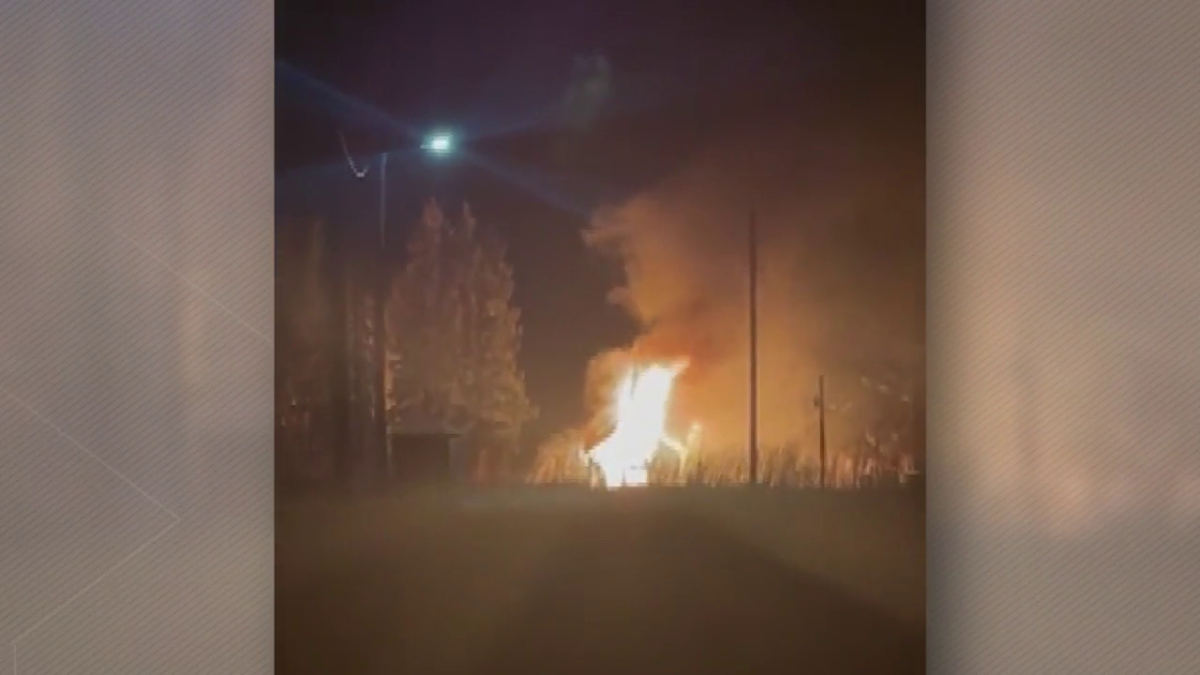 RCMP are investigating a fire that destroyed St. Gabriel Catholic Church in Janvier Friday night.