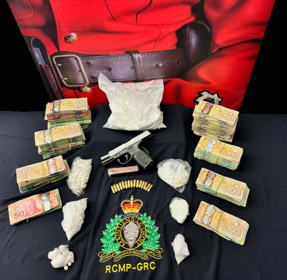 The RCMP Federal Serious and Organized Crime (FSOC) unit has charged two individuals with 12 criminal offences following a brief drug trafficking investigation.