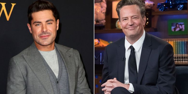 'Thinking about you': Zac Efron thanks Matthew Perry in Walk of Fame speech