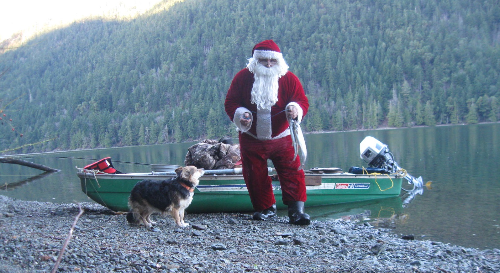 A B.C. Дядо Коледа казва, че е имал късмета да
