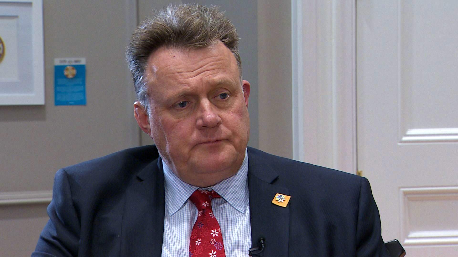 Mayor Mike Savage is pictured on Dec. 14, 2023.
