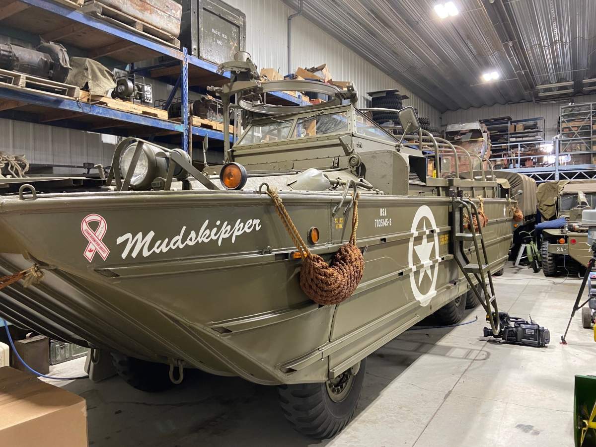 Just one of the vehicles the Valour Park Association wants to feature in a museum they hope to open near Edmonton.