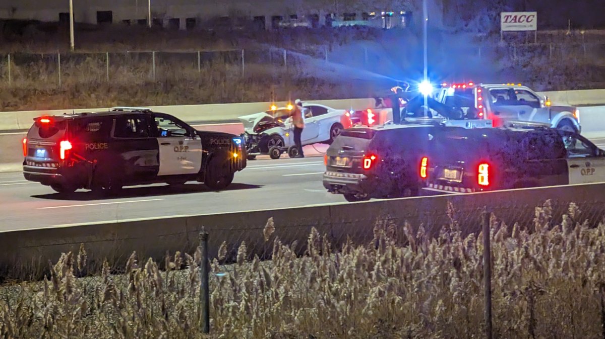 Police are investigating a fatal one-vehicle crash on Highway 427 Wednesday evening.