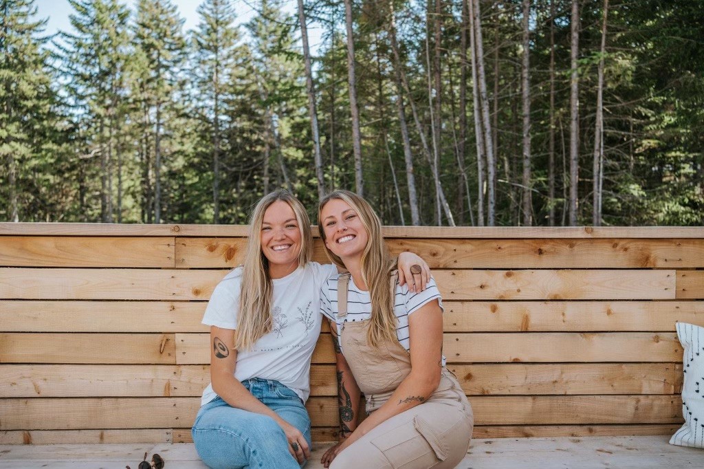 Ashley Ward and Katie Carson are the owners of an eco-resort in New Brunswick.