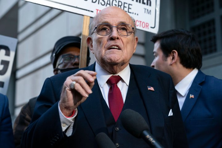 Rudy Giuliani seeks bankruptcy after order to pay $148M in defamation case