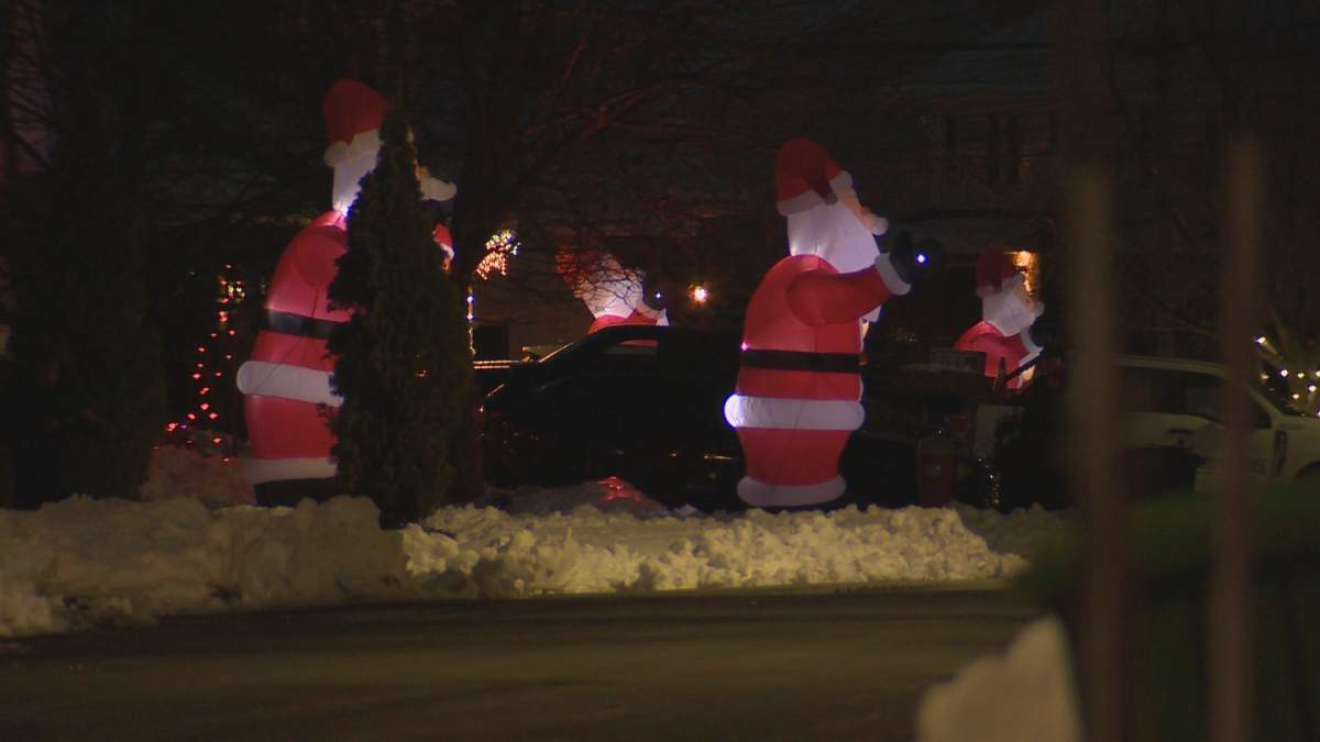 The story of inflatable Santas and how they’ve blown up in one N.S. neighbourhood - image