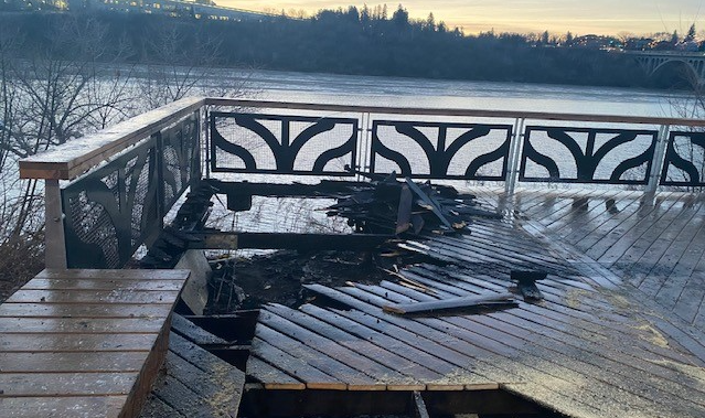 Пожар изгори Шекспир на палубата на Саскачеван в Саскатун