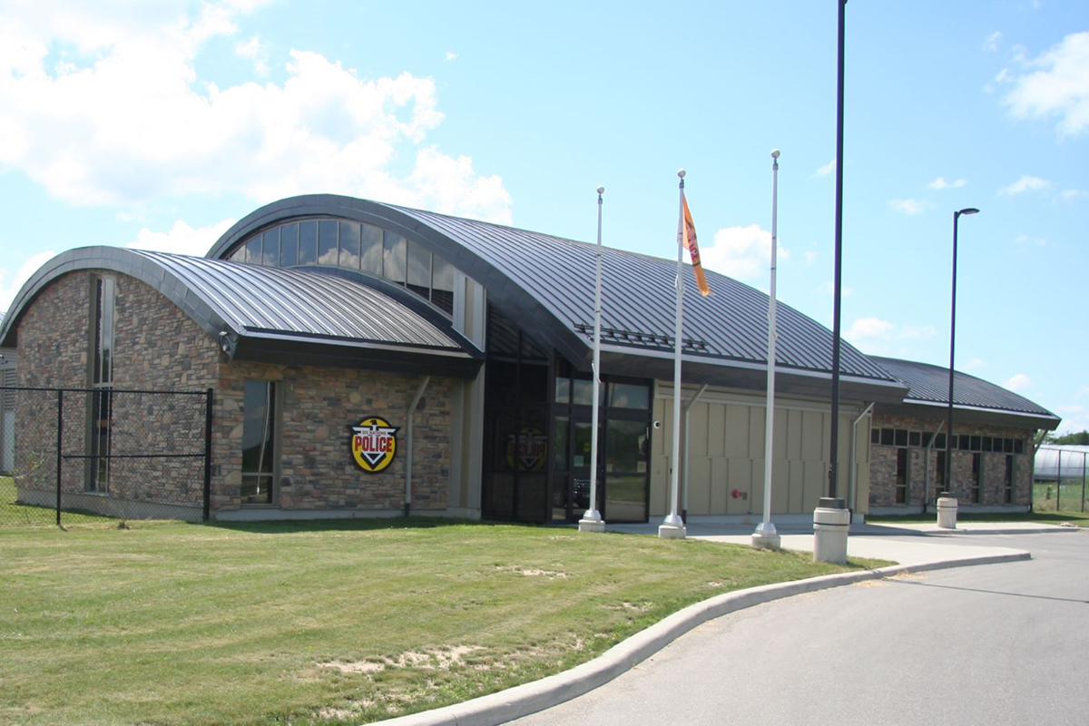 Six Nations Police headquarters in Ohsweken.