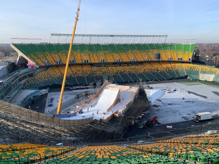 Preparations underway for Big Air World Cup at Edmonton's