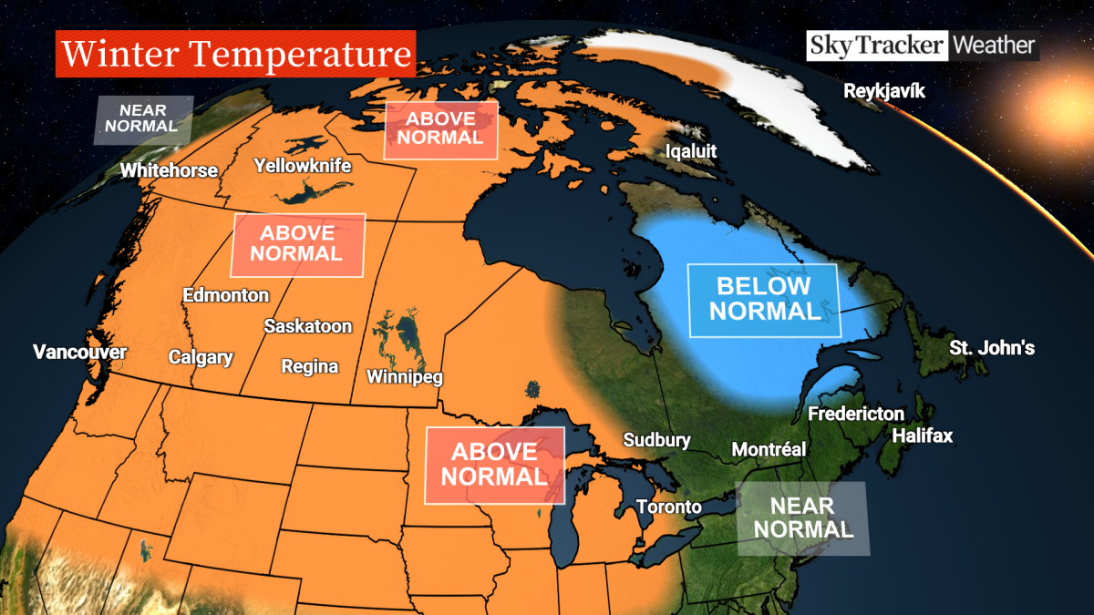 Canada weather forecast: Heavy snow, cold temperatures