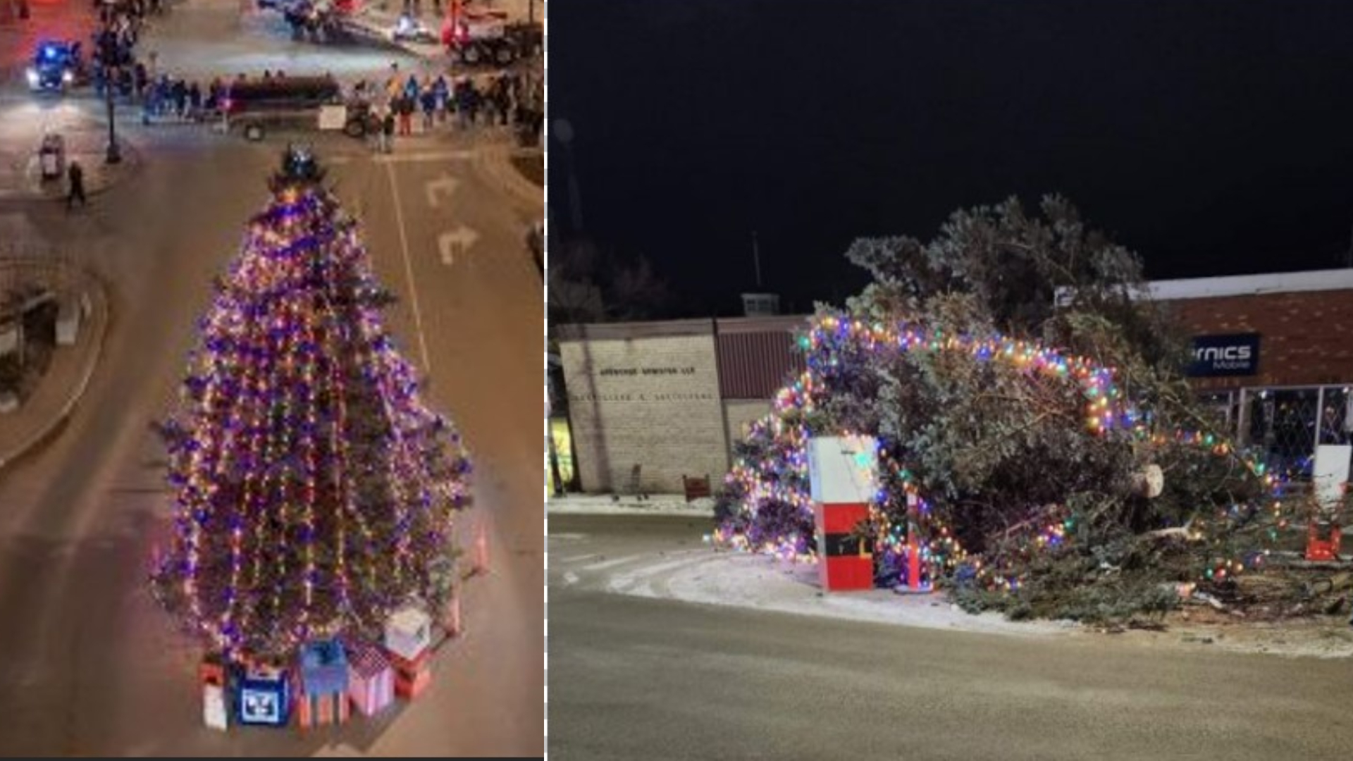 Кенора Онтарио жителите се събудиха сутринта на Нова година от
