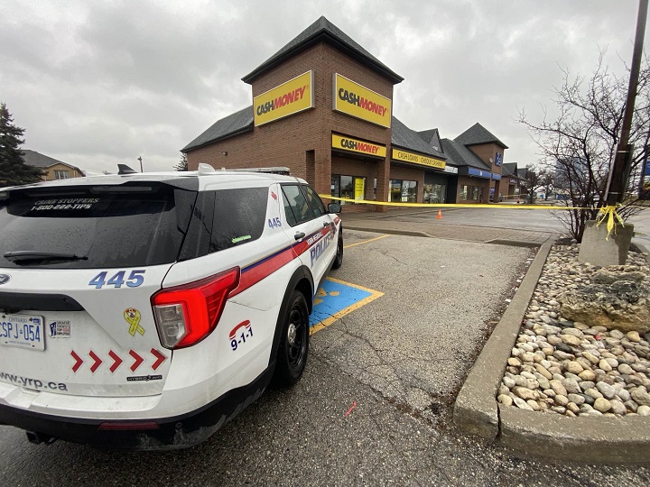 York Regional Police say a 34-year-old man is in critical condition following a shooting in Vaughan, Ont., Saturday morning.
