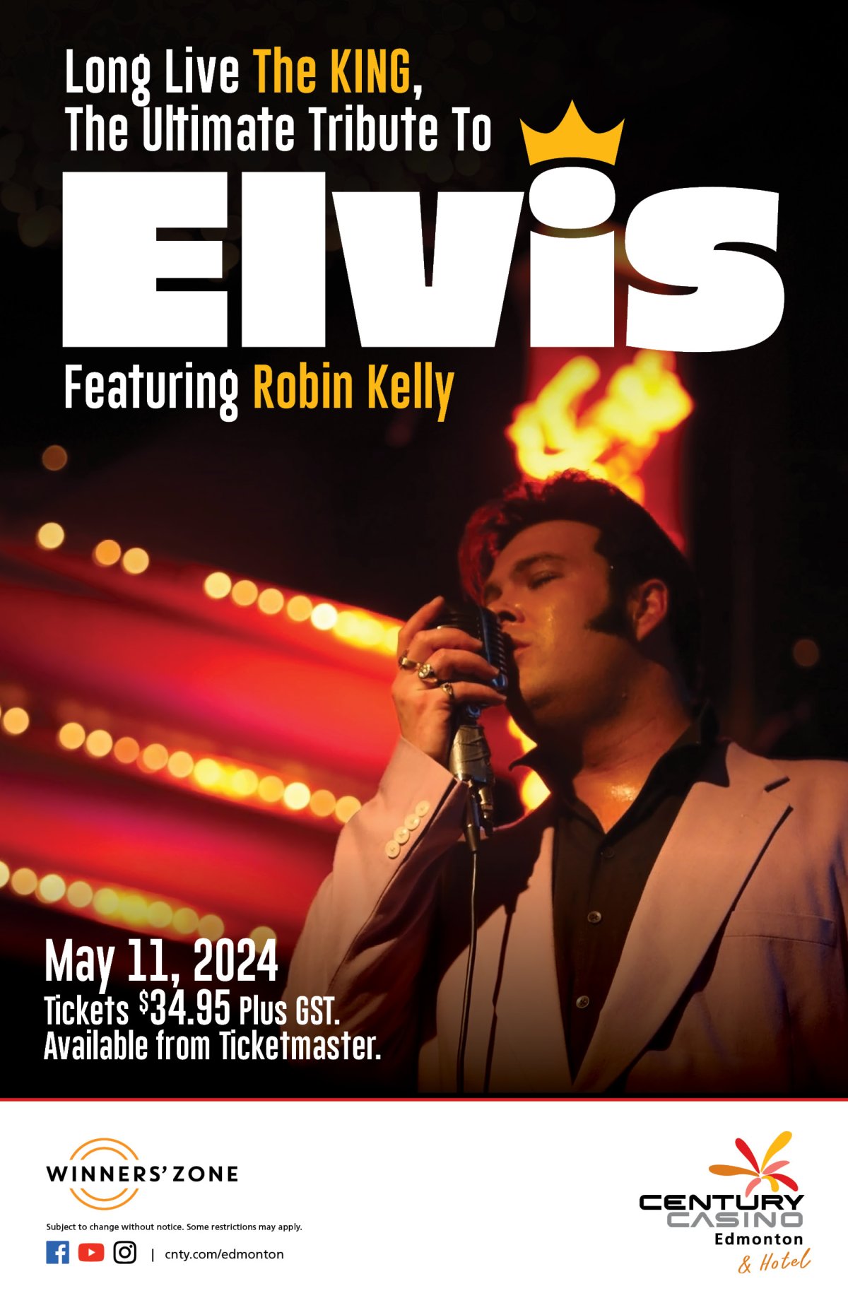 Long Live the KING: The Ultimate Tribute to Elvis starring Robin Kelly - image