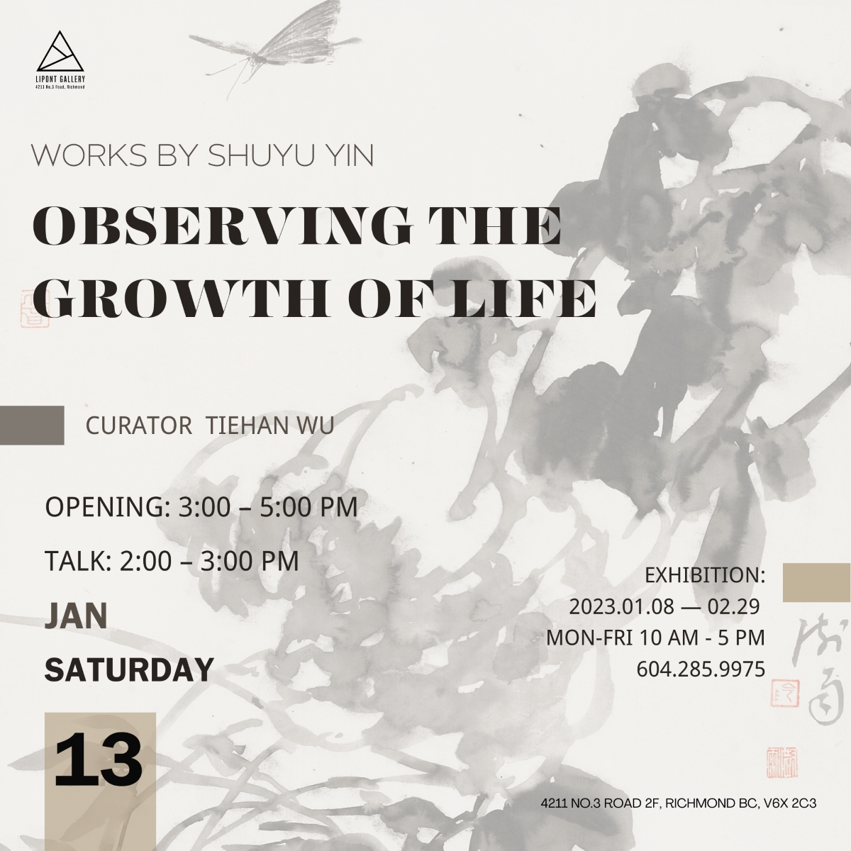 Exhibition: Observing the Growth of Life – Art by Shuyu Yin - image