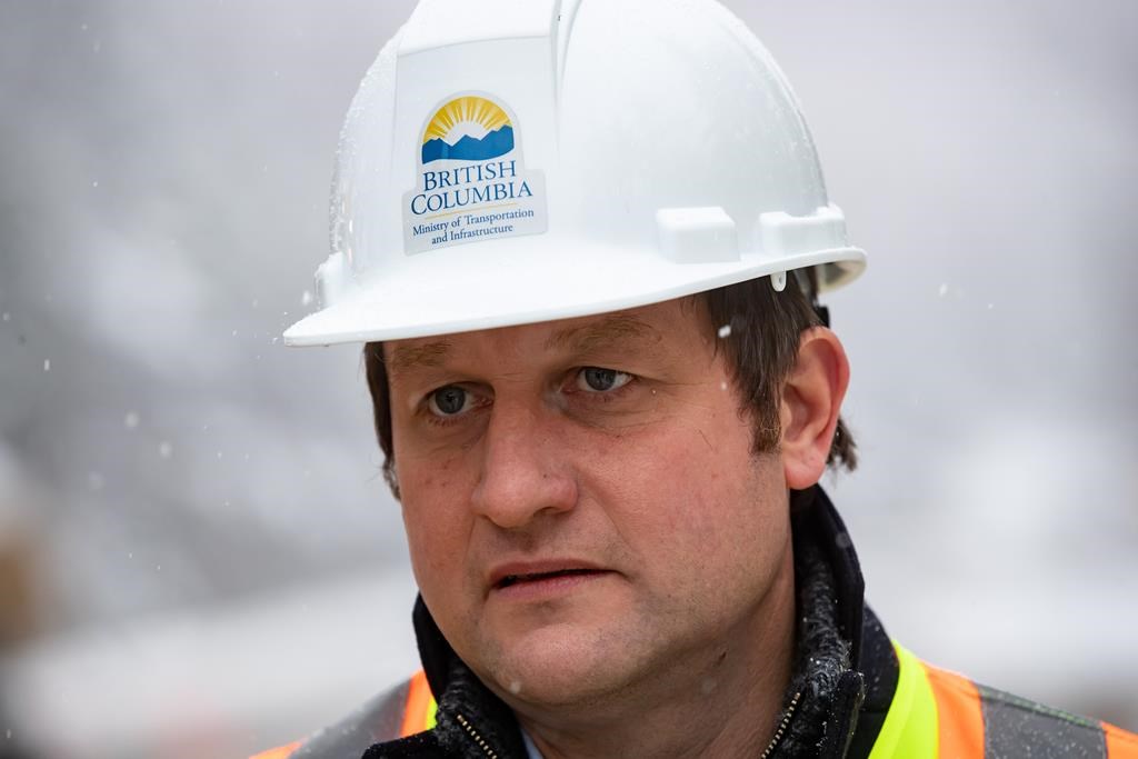 Министърът на транспорта на Британска Колумбия е писал на своя