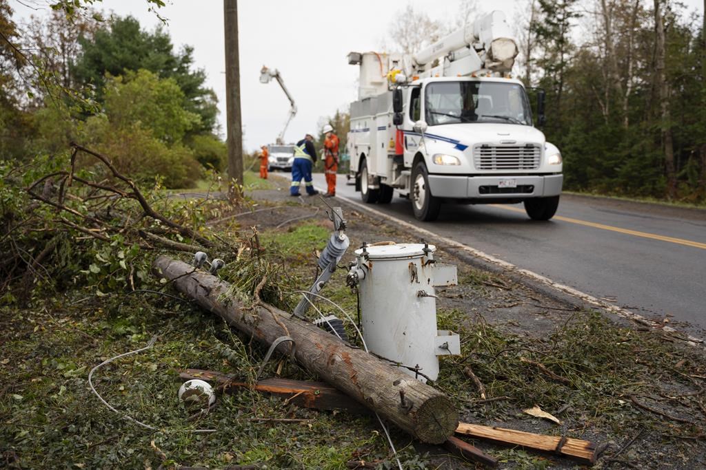 Nova Scotia Power gives details of application to pass on Fiona damage to customers