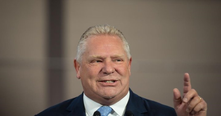 Премиерът на Онтарио Дъг Форд казва че не иска да