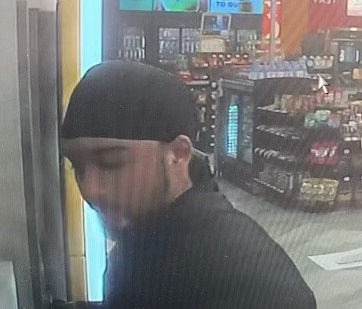 A person of interest wanted by Edmonton police in relation to two arsons at under-construction homes on Esaiw Place NW in west Edmonton's Edgemont area on Friday, Dec. 29, 2023.