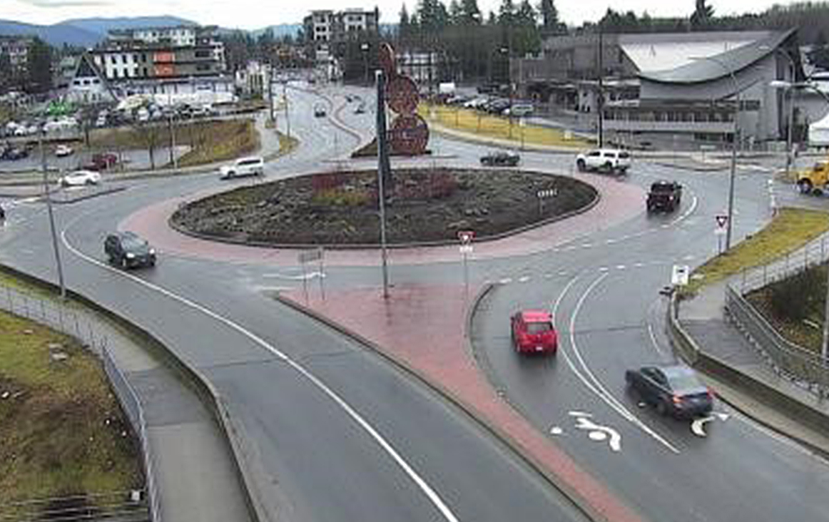 Weather conditions in Abbotsford, B.C., on Jan. 31, 2024.