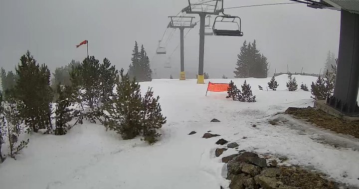 Зимата беше необичайна за ски курортите в цялата провинция Липсата на