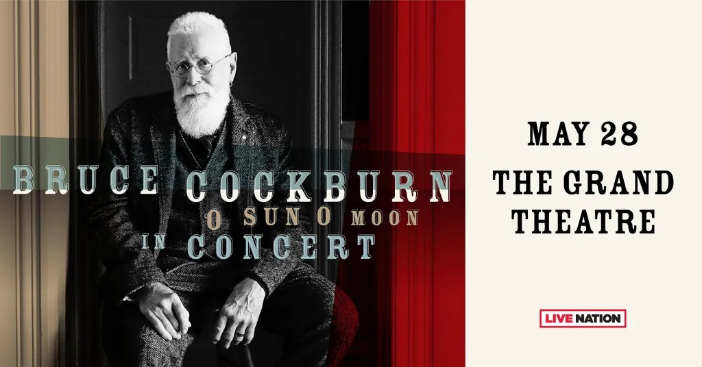 BRUCE COCKBURN is coming to London! - image