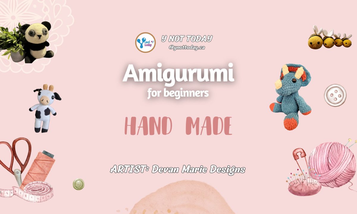Amigurumi. Crochet for beginners. Y NOT TODAY - image