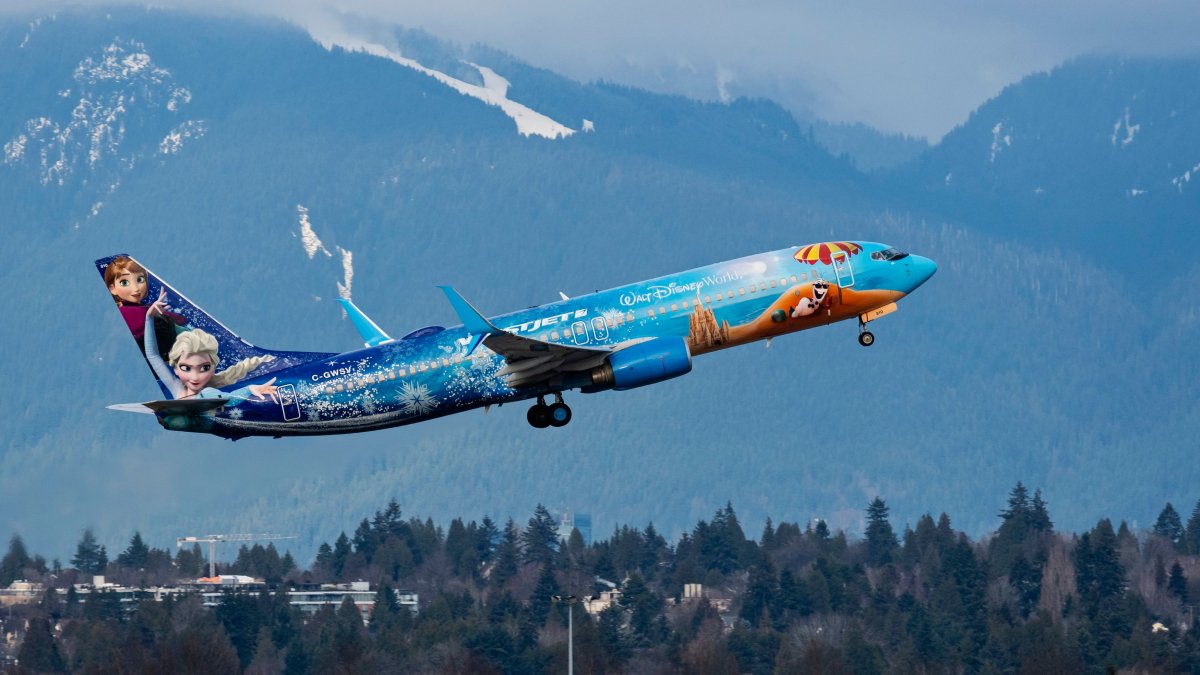 WestJet to retire Disney-themed planes